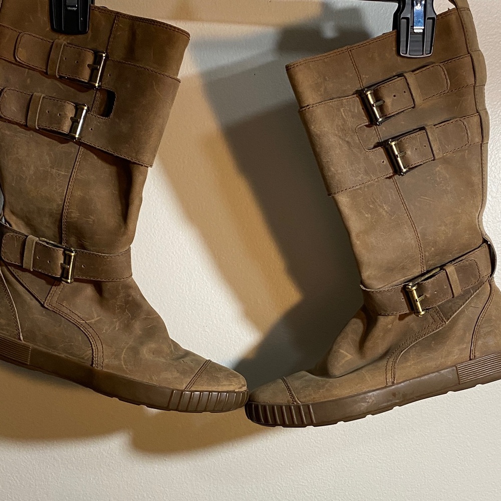 Cole Haan Brown Winter & Rain Boots
